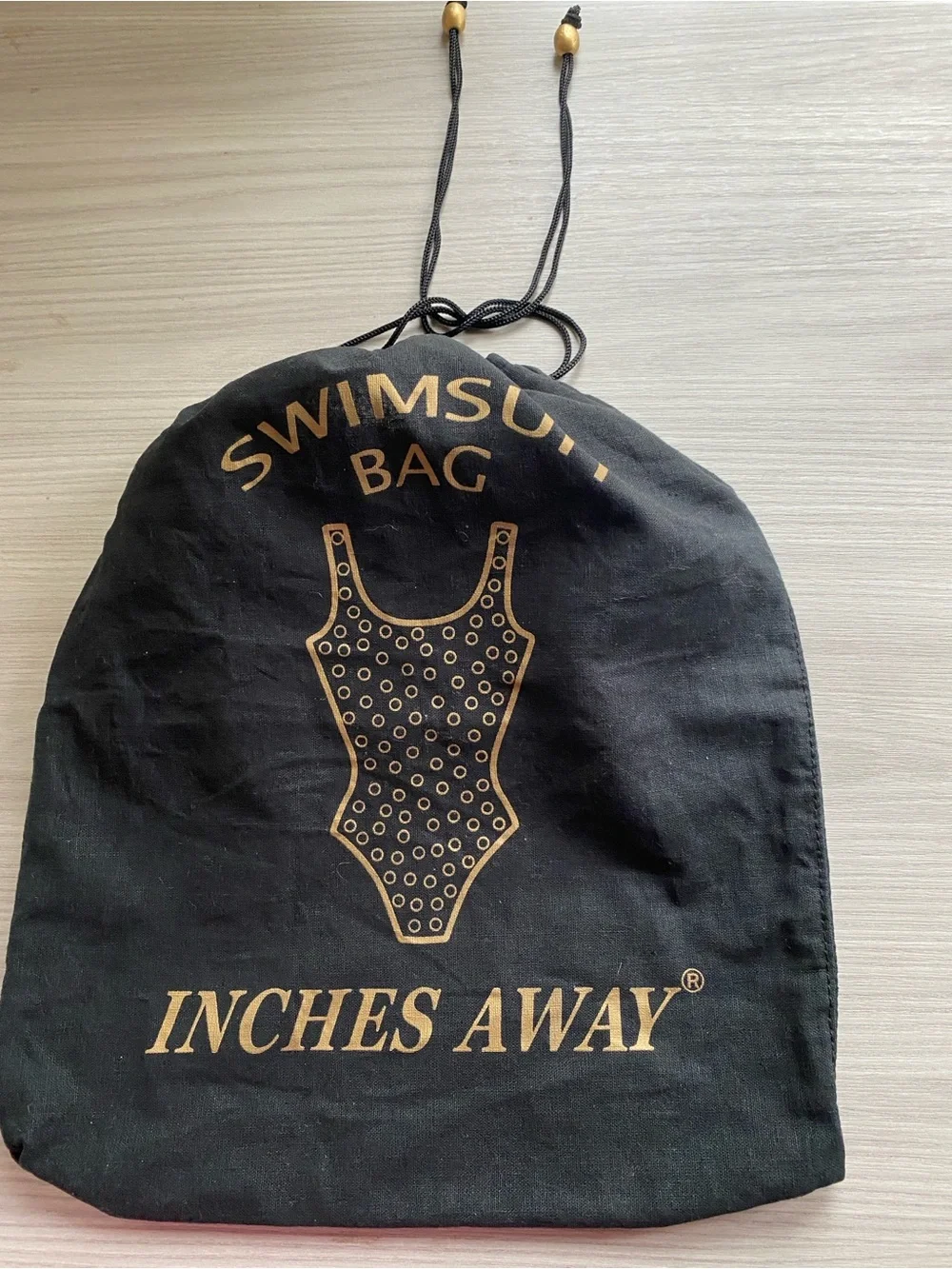 Inches Away Swimsuit Bag cotton linen vacation cruise beach gym swim